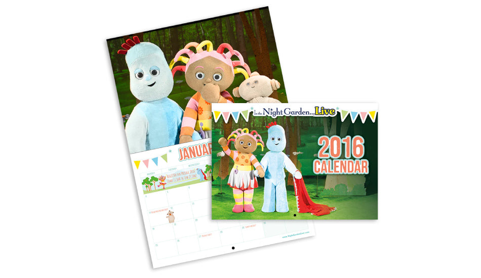 In the Night Garden Live 2016 Calendar