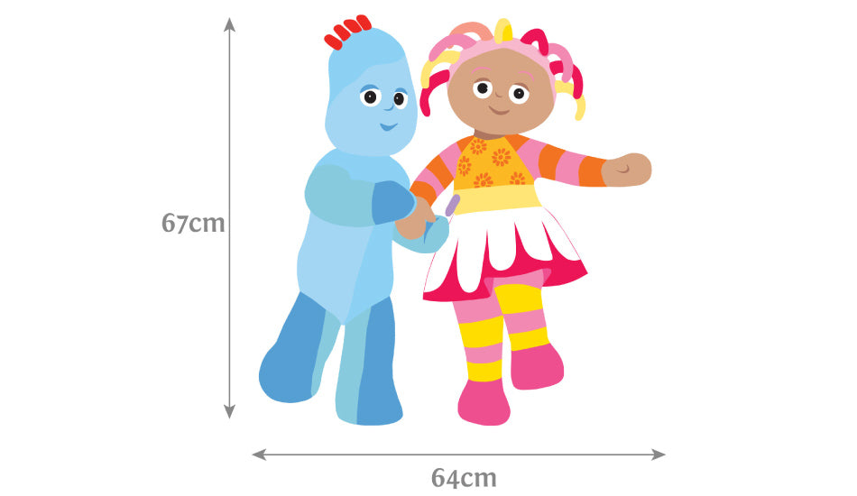 Igglepiggle and Upsy Daisy Wall Sticker